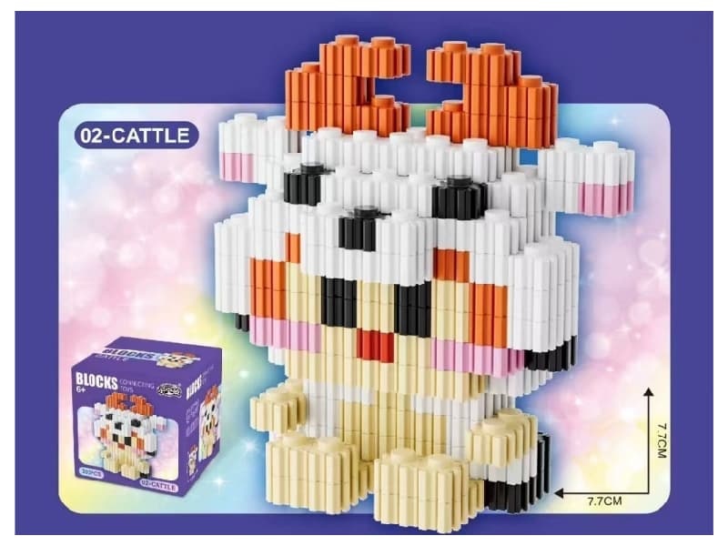 Zodiac - Ox Building Blocks 351Pcs