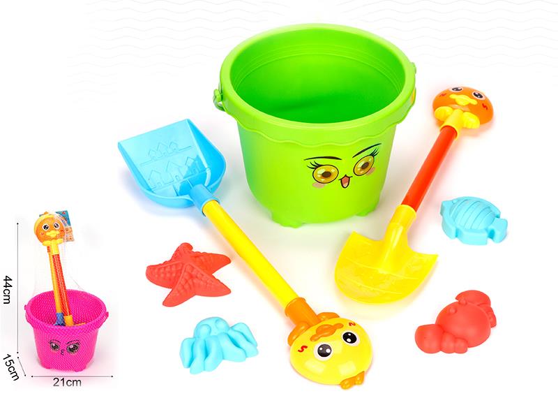 7PCS Large Sand Bucket Set