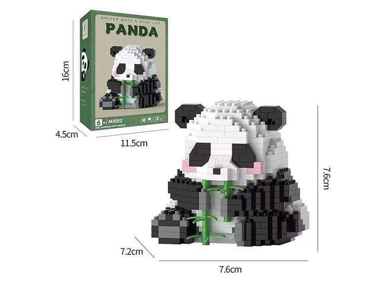 Panda Building Blocks 606pcs