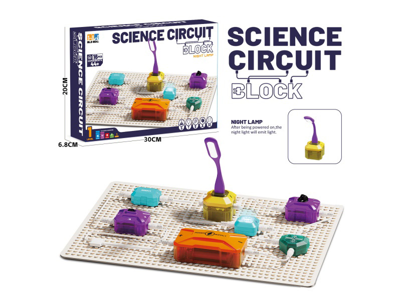 Circuit Building Blocks: Small Desk Lamp + Indicator Light