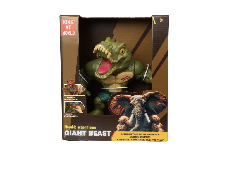 Hard Plastic Small Crocodile Action Figure