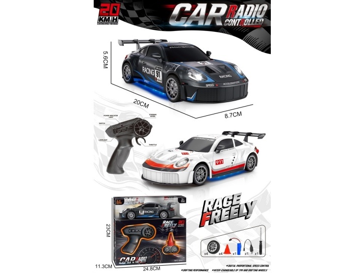 Drift 2.4G Uv-Coated Remote Control Car