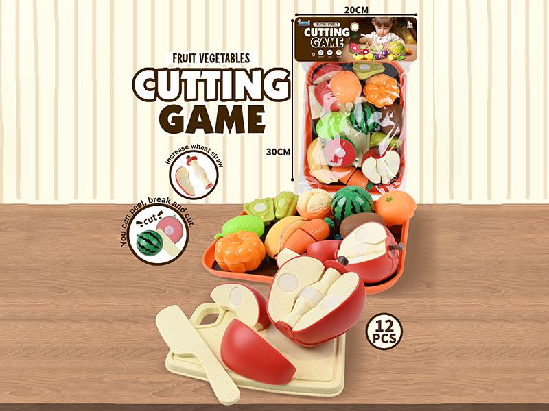 Cutting Fruit And Vegetable Set 12pcs