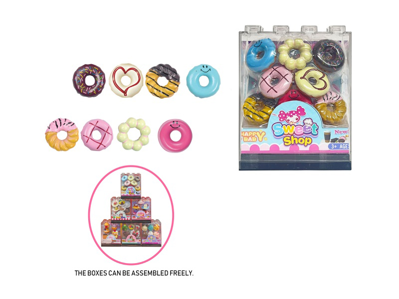 A Wooden Box Doughnut