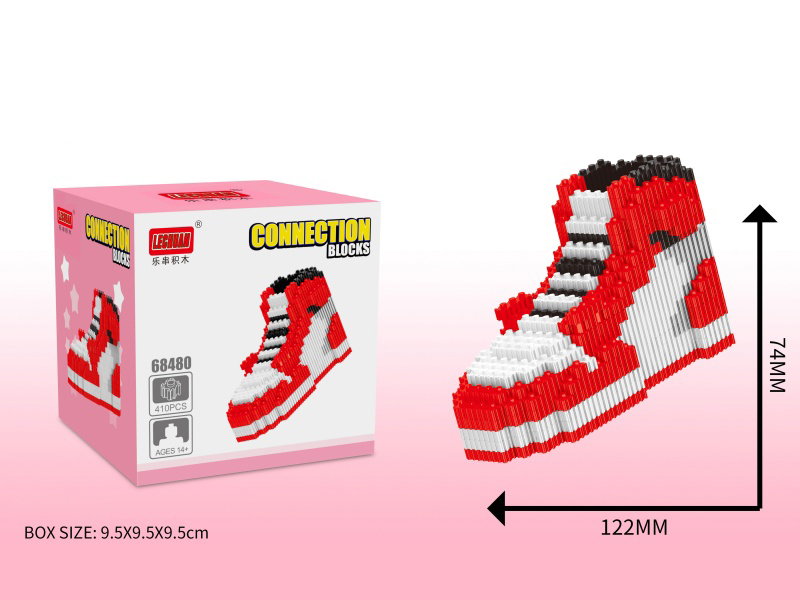 AJ Building Blocks Shoe 410pcs