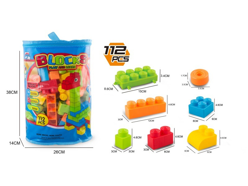 Building Blocks (112  Pcs）