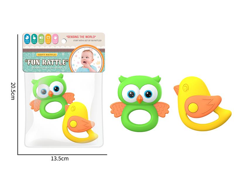 Owl/Bird Baby Rattles(2PCS)