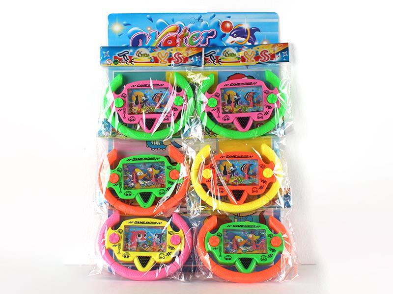 Steering Wheel Water Game(4 Colors)6pcs
