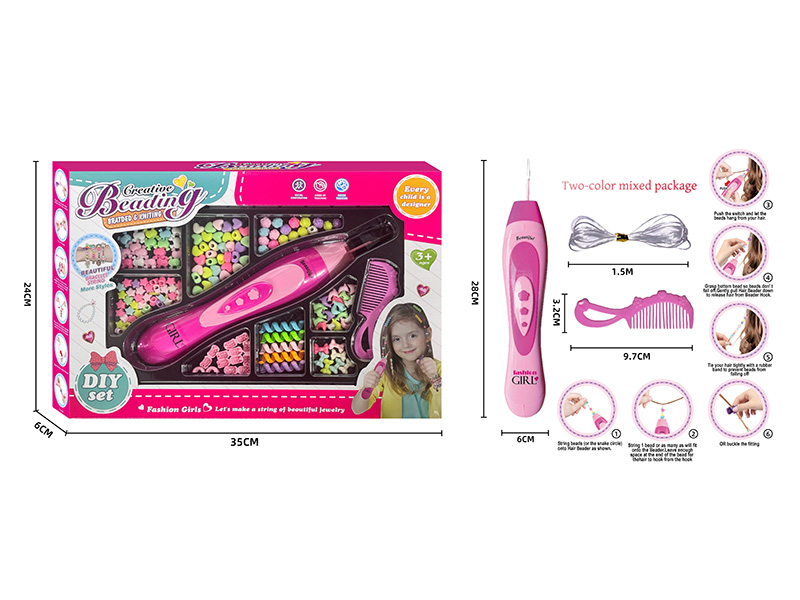 DIY Beads & Kniting Set