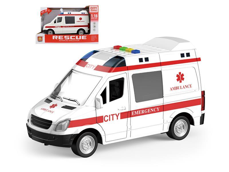 Friction Ambulance(With Light And Music)