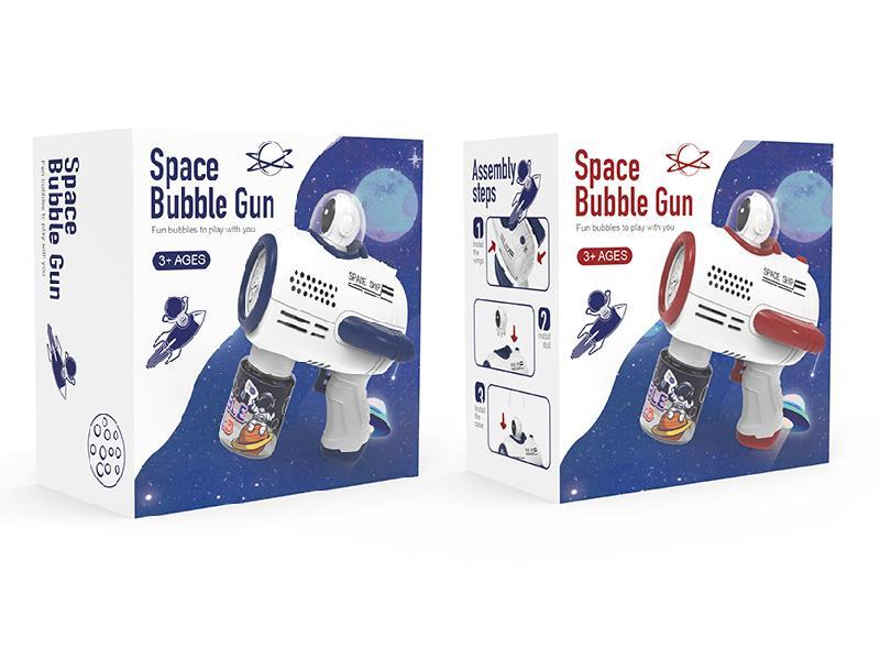 10 Holes Full-Automatic Space Bubble Gun(Battery Version)