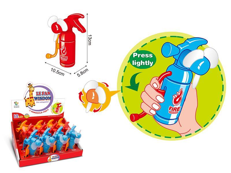 Fire Extinguisher Hand Pressure Fan 12pcs