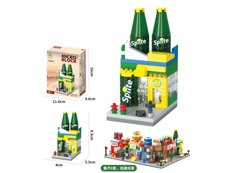 Building Blocks: 259 Pieces From Sprite Store