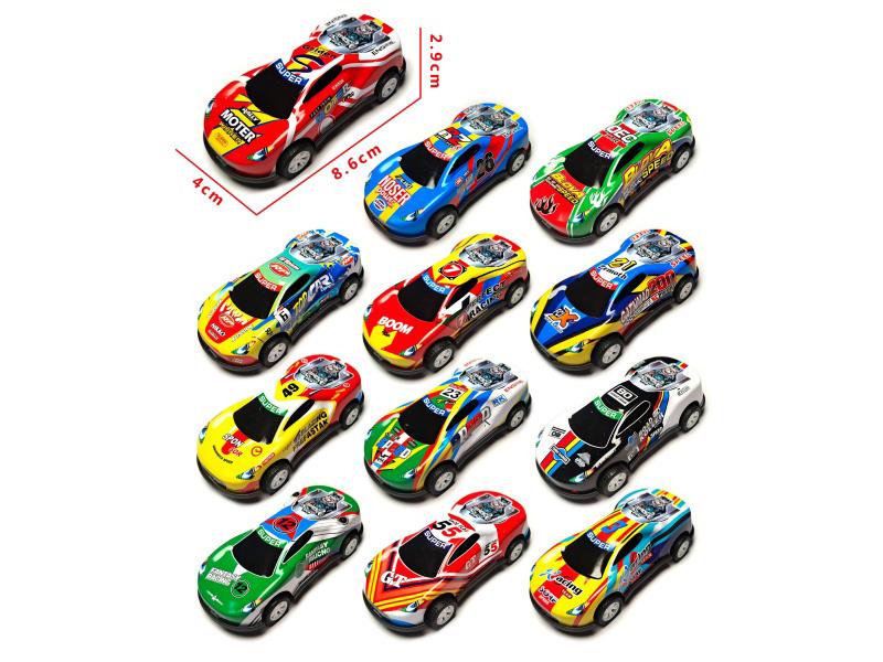 Pull Back Iron Sports Car(1PCS)