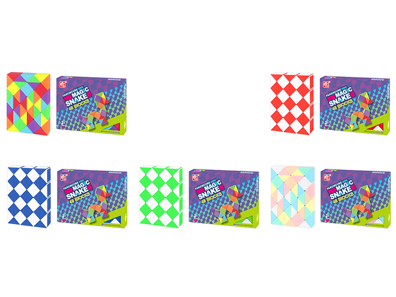 48 Blocks Rubik's Snake