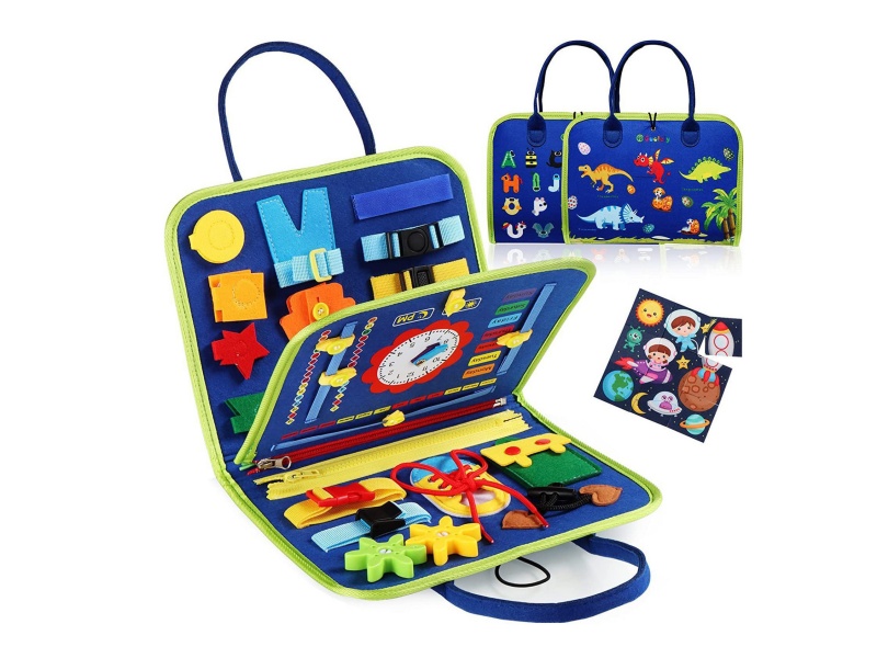 Four-Sided Rotating Felt Books: Busy Books, Quiet Books