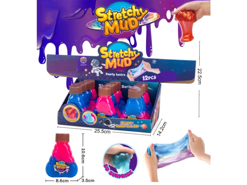 Crystal Mud In Wave Bottle, 12Pcs/ Box