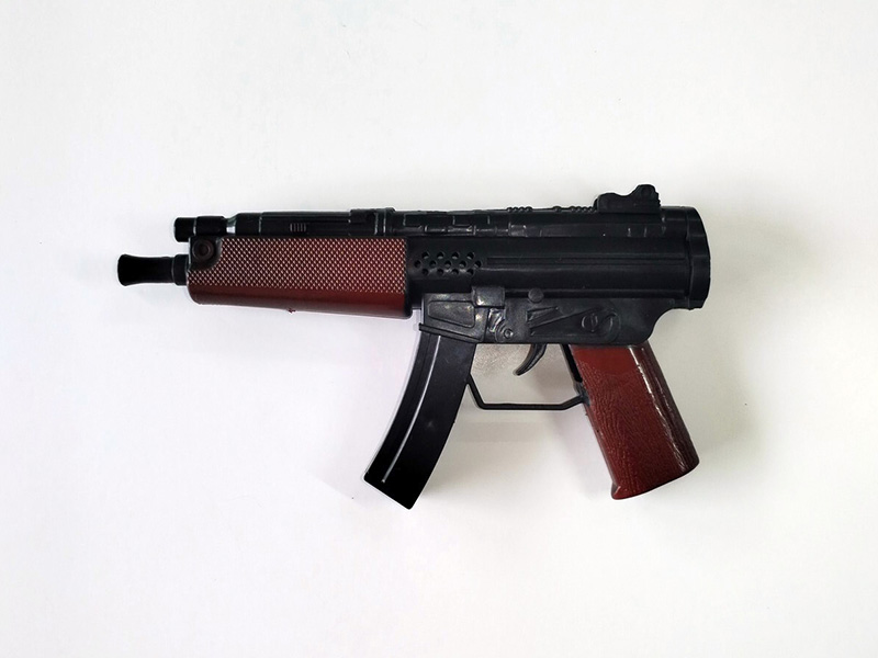 Spray-Painted Flint Gun