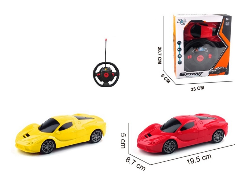 4-Channel  Remote Control Ferrari