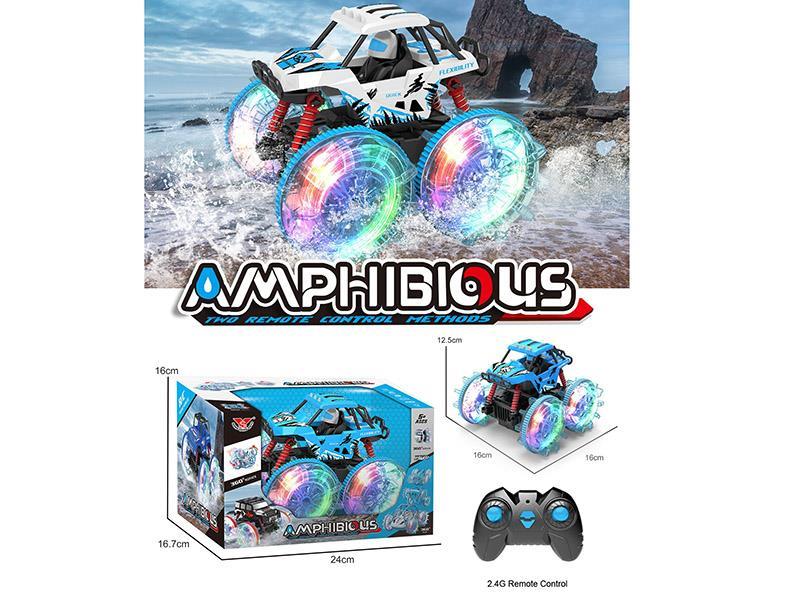 2.4G 6CH R/C Amphibious Climbing Stunt Car(Lighting Wheel)