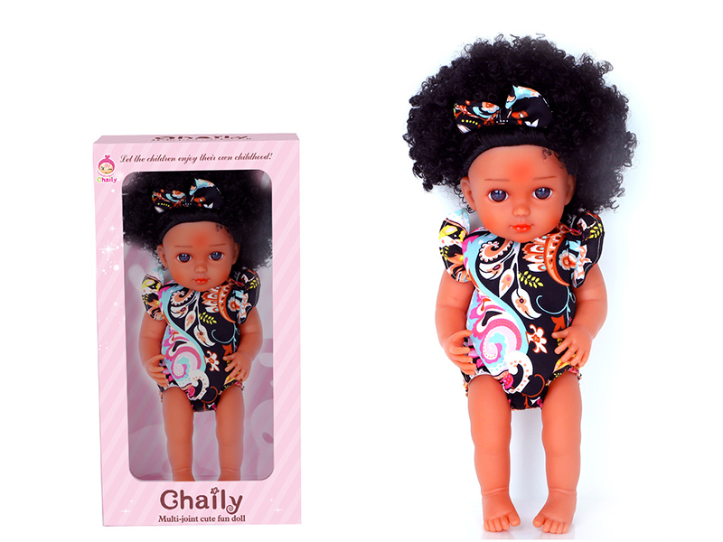 38CM Soft Glue Reborn Baby Doll(Machine Hair Transplant)With Diaper, Birth Card