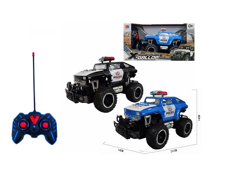 4-Channel Remote Control Hummer Police Car