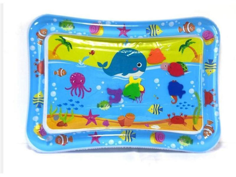 Children'S Educational Inflatable Whale-Style Water Patting Pad