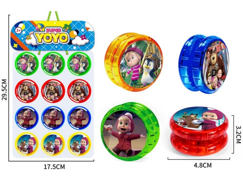 Martha & Bear Yo-Yo, (12Pcs)