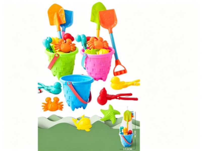 A Nine-Piece Beach Set