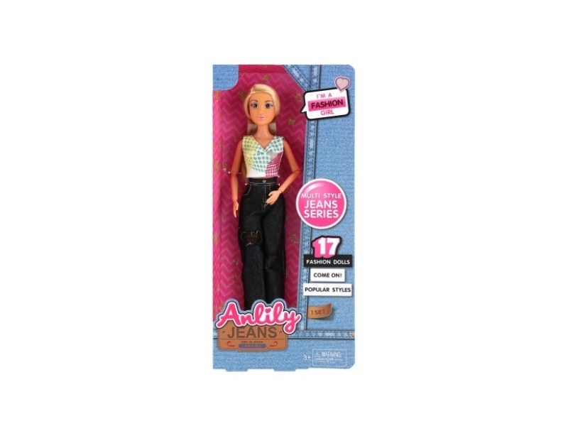 11.5-Inch Solid Doll (Brown Skin Color)