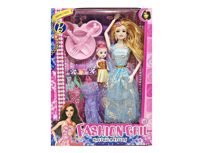 11.5 Inch Solid Doll With Feet