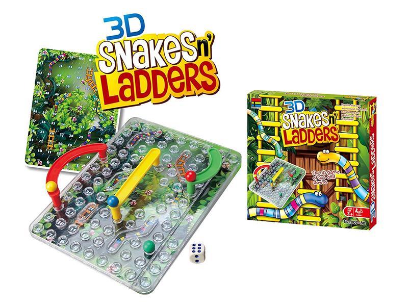 3D Snake Ladder Game