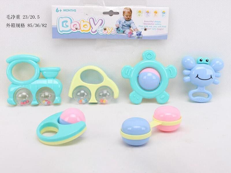 Baby Rattles 6pcs
