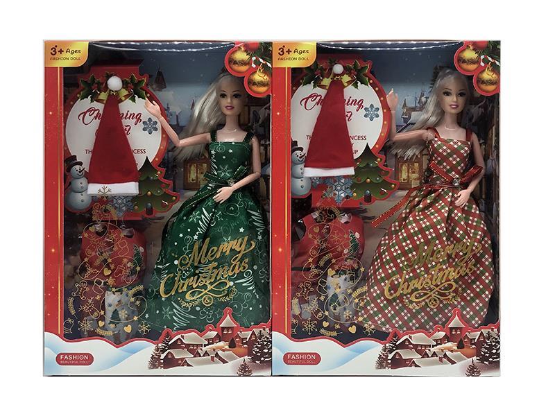 11" Christmas Joint Doll