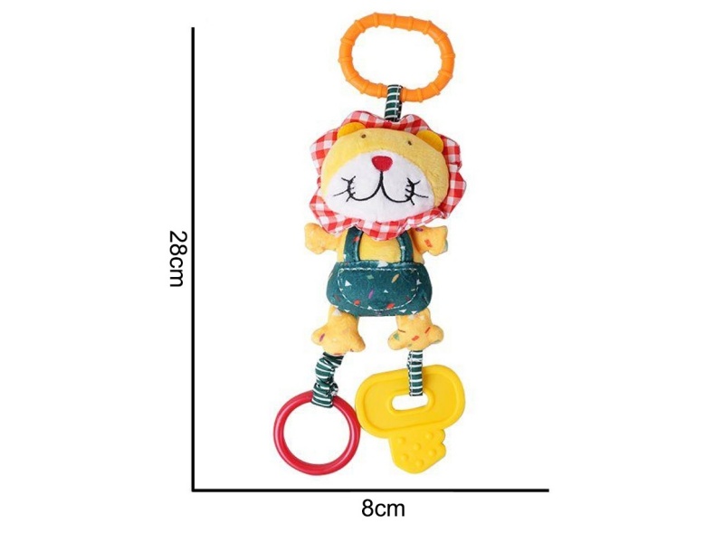 Plush Lion Pendant Baby Comfort Plush Animal Toy
