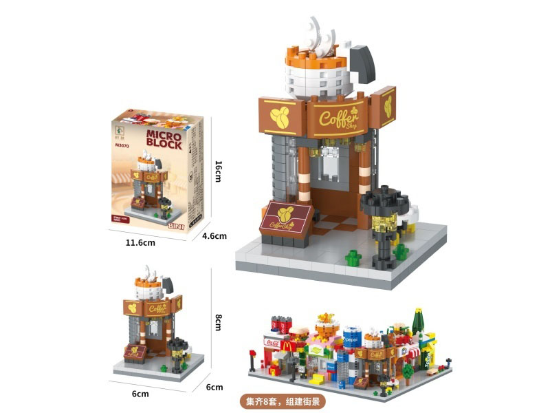 Building Blocks: 269 Pieces For The Coffee Shop