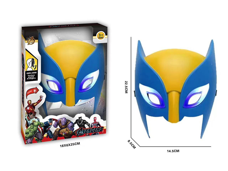 Wolverine Mask With Lights