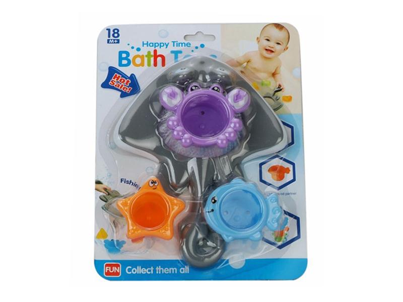 Octopus folding cup bath composition