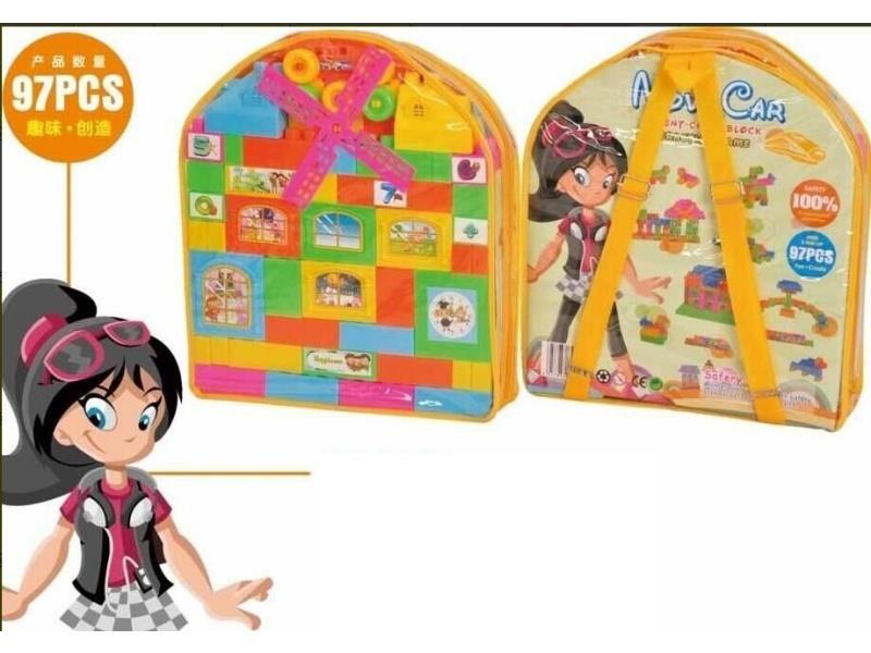 Train Windmill Building Blocks 97 Pcs