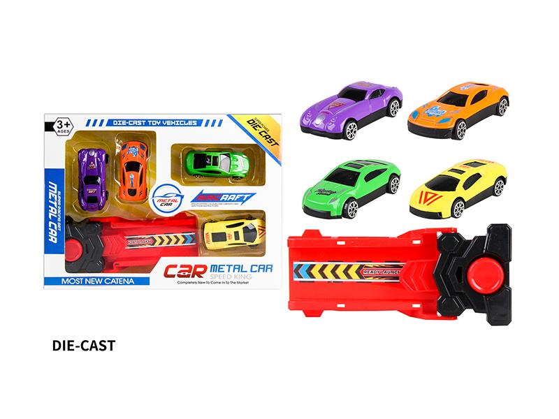 Ejection Alloy Sports Cars Series - 5pcs