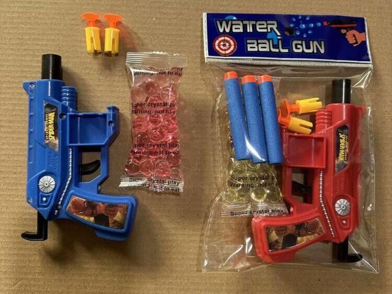 Soft Bullet Gun + Water Bullet + 3 EVA Bullet + 2 Sucker Bullet