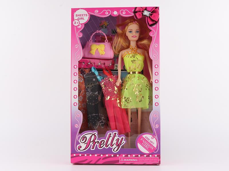 11 Inch Solid Doll With Bag