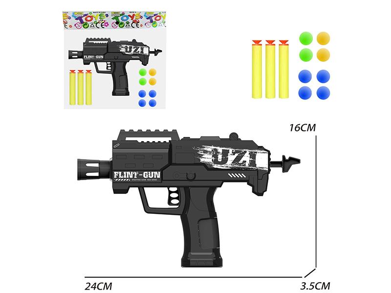 Uzi Soft Bullet & Ping-Pong Ball Gun