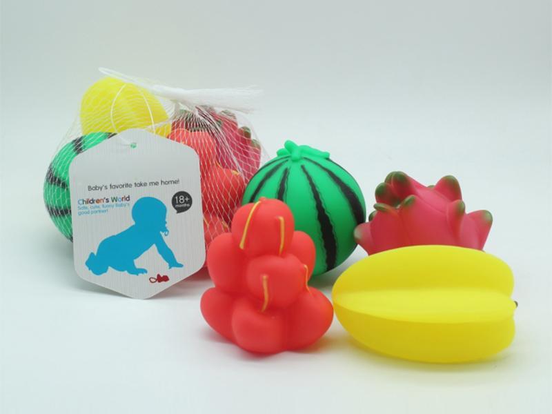 4 Items Simulated Fruits Set B