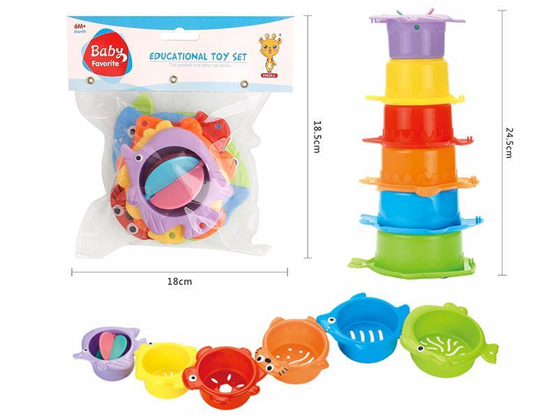 Fish Shape Stacked Cup