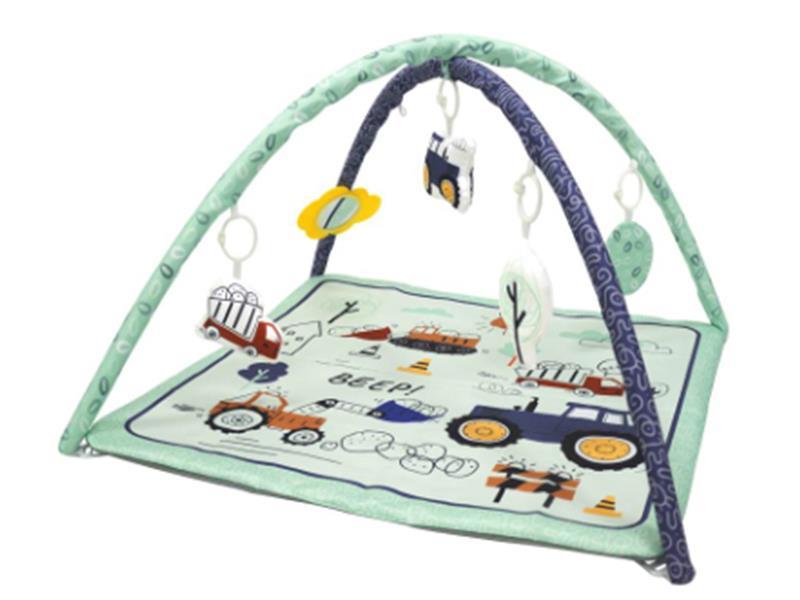 Square Traffic-Theme Baby Fitness Blanket