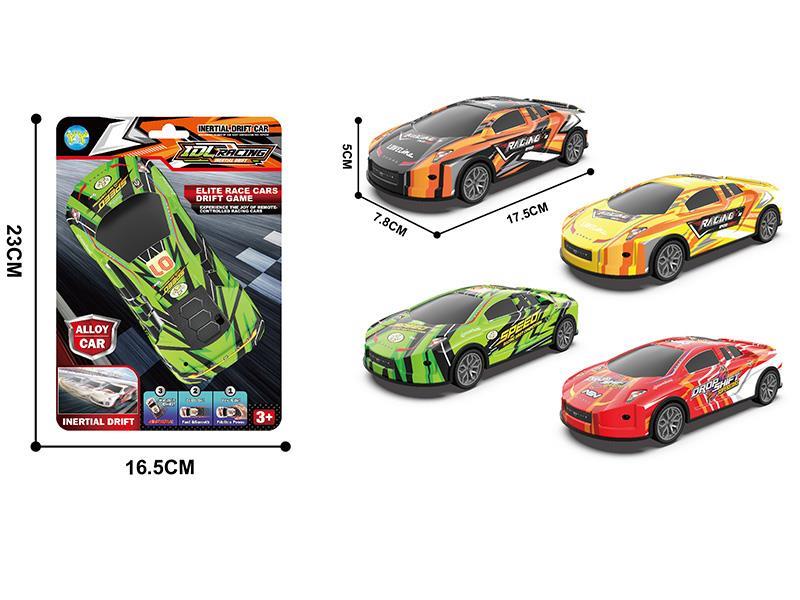 Friction Alloy Drift Racing Car