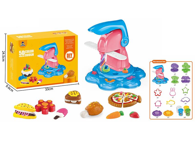 Color Dough Noodle Machine Set
