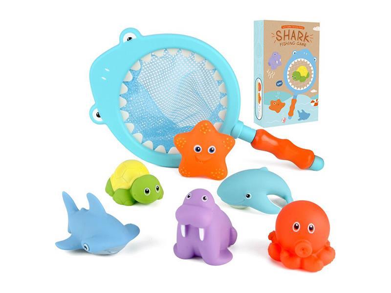 Shark Scoop Net Set 7pcs