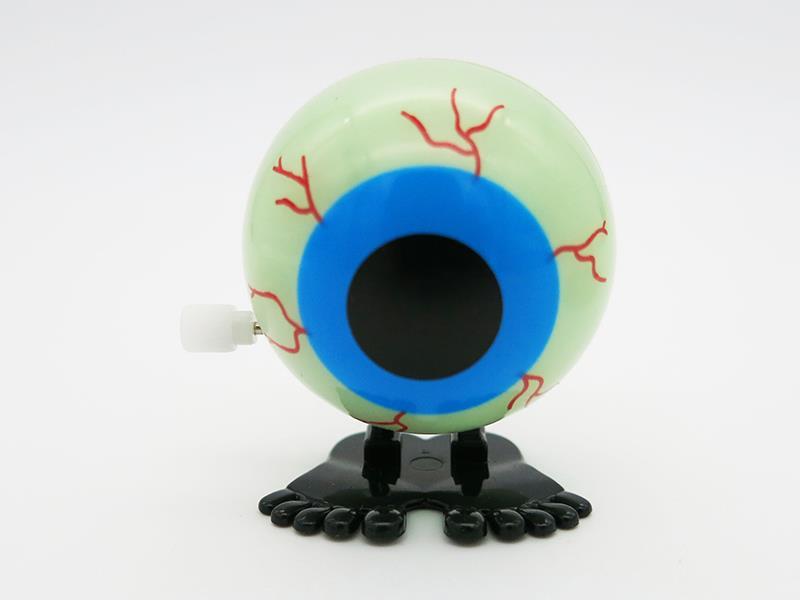 Wind Up Jumping Glow In The Dark Eyeball (ABS Material)